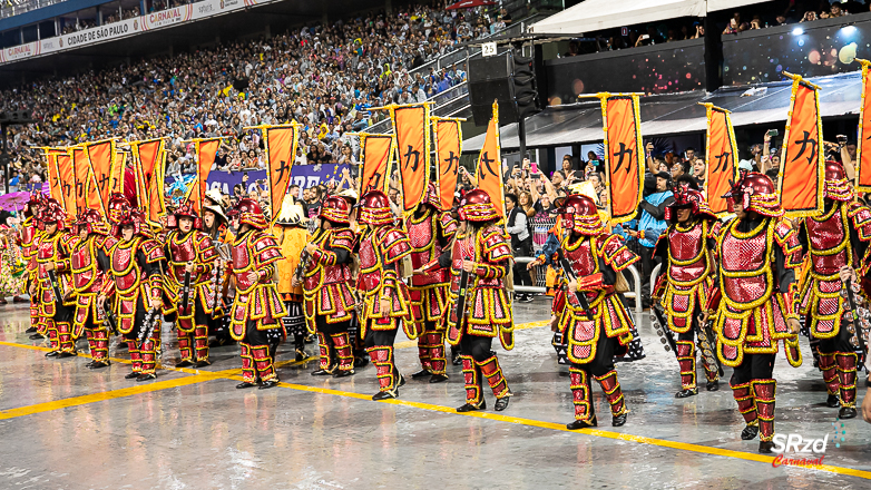 Desfile 2023 da Mocidade Alegre. Foto: Cesar R. Santos/SRzd