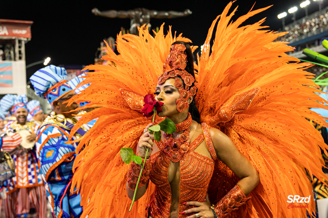 Desfile 2023 da Rosas de Ouro. Foto: Cesar R. Santos/SRzd