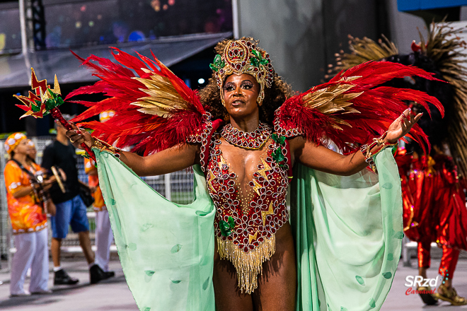 Desfile 2023 da Unidos de Santa Bárbara. Foto:Cesar R. Santos/SRzd