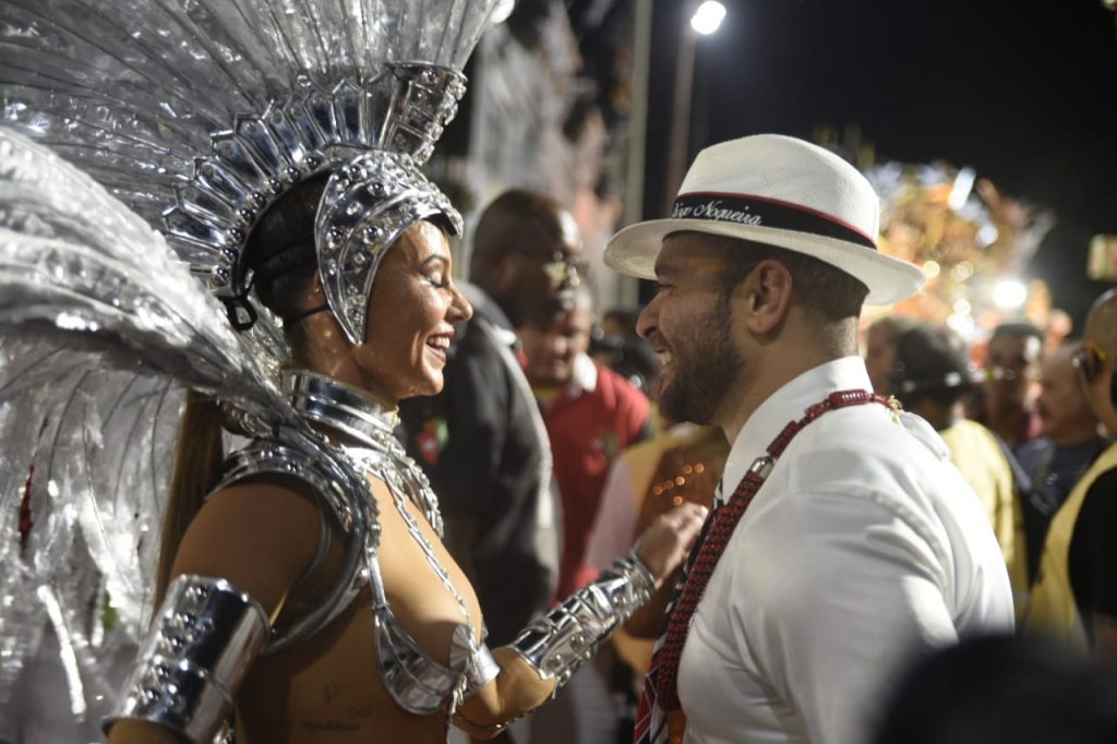 Grande Rio no Desfile das Campeãs 2023. Foto: Leandro Milton/SRzd