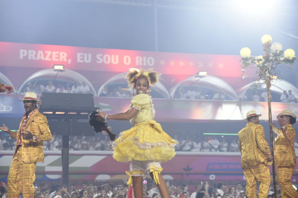 Grande Rio no Desfile das Campeãs 2023. Foto: Leandro Milton/SRzd