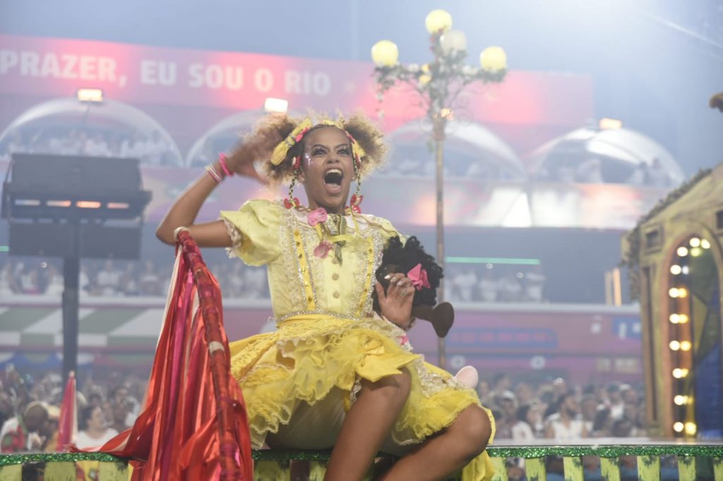 Grande Rio no Desfile das Campeãs 2023. Foto: Leandro Milton/SRzd