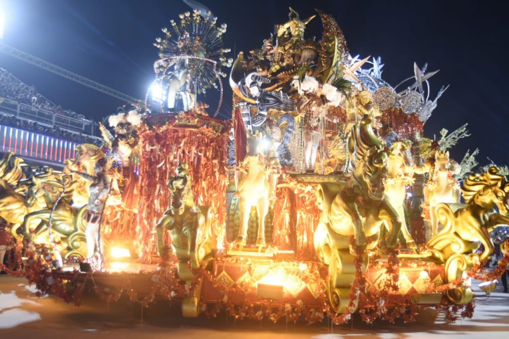 Grande Rio no Desfile das Campeãs 2023. Foto: Leandro Milton/SRzd