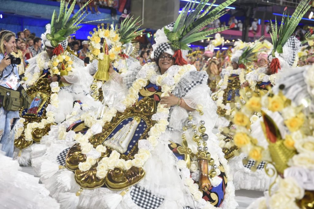 Grande Rio no Desfile das Campeãs 2023. Foto: Leandro Milton/SRzd