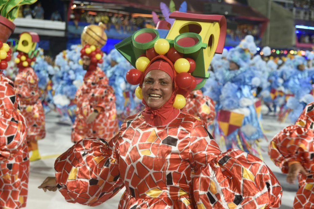 Grande Rio no Desfile das Campeãs 2023. Foto: Leandro Milton/SRzd