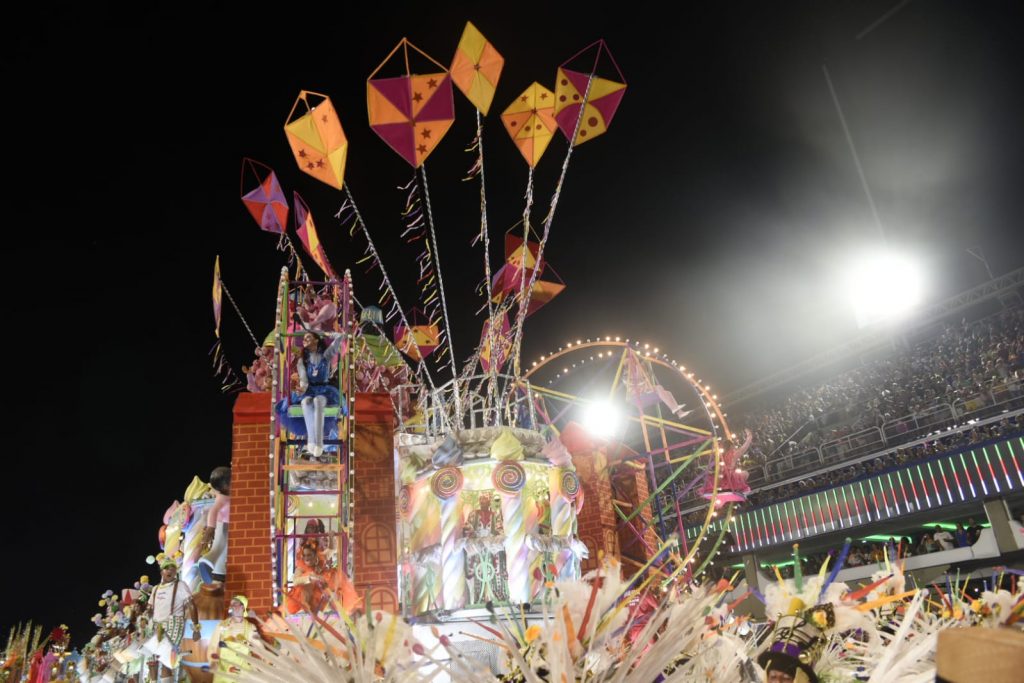 Grande Rio no Desfile das Campeãs 2023. Foto: Leandro Milton/SRzd