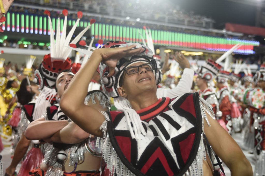 Grande Rio no Desfile das Campeãs 2023. Foto: Leandro Milton/SRzd