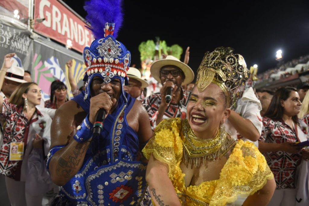 Grande Rio no Desfile das Campeãs 2023. Foto: Leandro Milton/SRzd