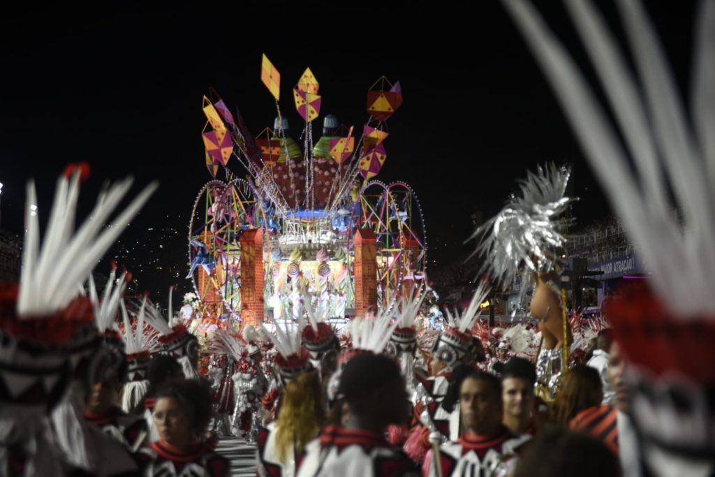 Grande Rio no Desfile das Campeãs 2023. Foto: Leandro Milton/SRzd