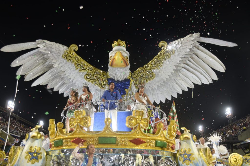 Grande Rio no Desfile das Campeãs 2023. Foto: Leandro Milton/SRzd