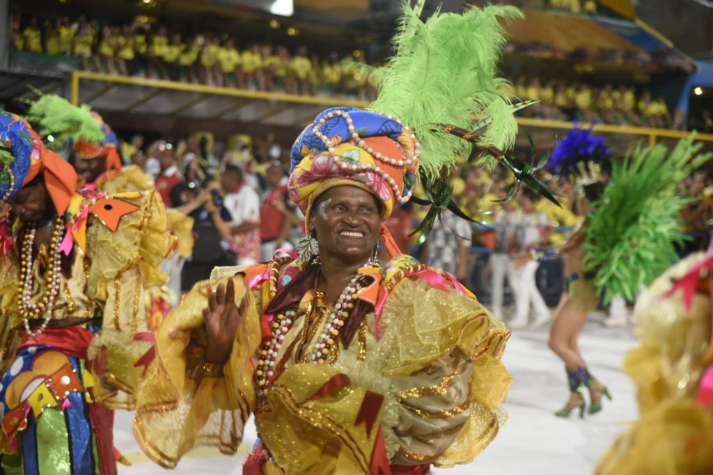 Grande Rio no Desfile das Campeãs 2023. Foto: Leandro Milton/SRzd