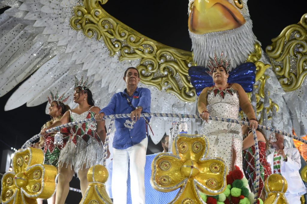 Grande Rio no Desfile das Campeãs 2023. Foto: Leandro Milton/SRzd