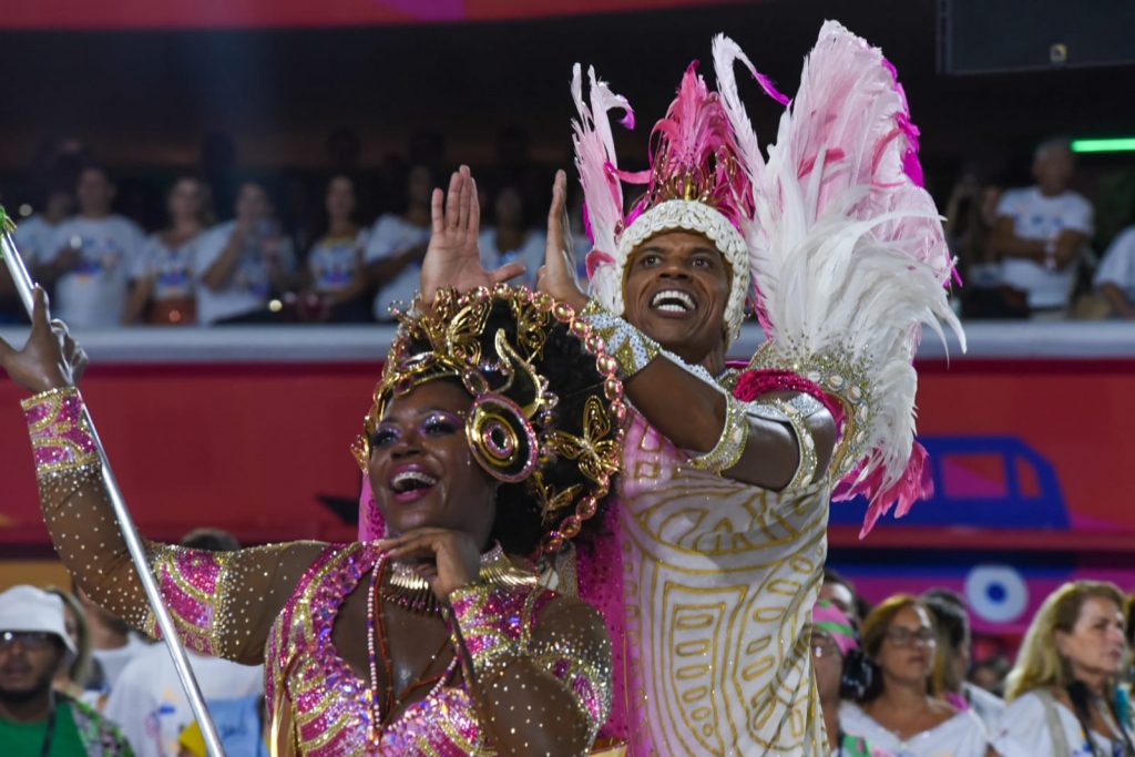 Mangueira no Desfile das Campeãs 2023. Foto: Juliana Dias/SRzd