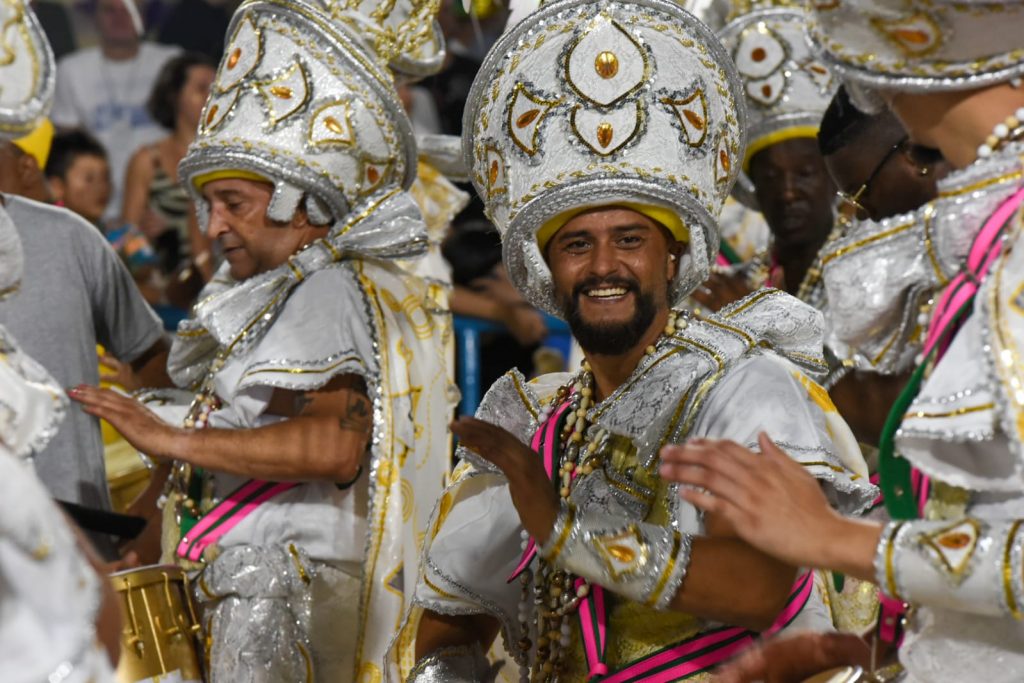 Mangueira no Desfile das Campeãs 2023. Foto: Juliana Dias/SRzd