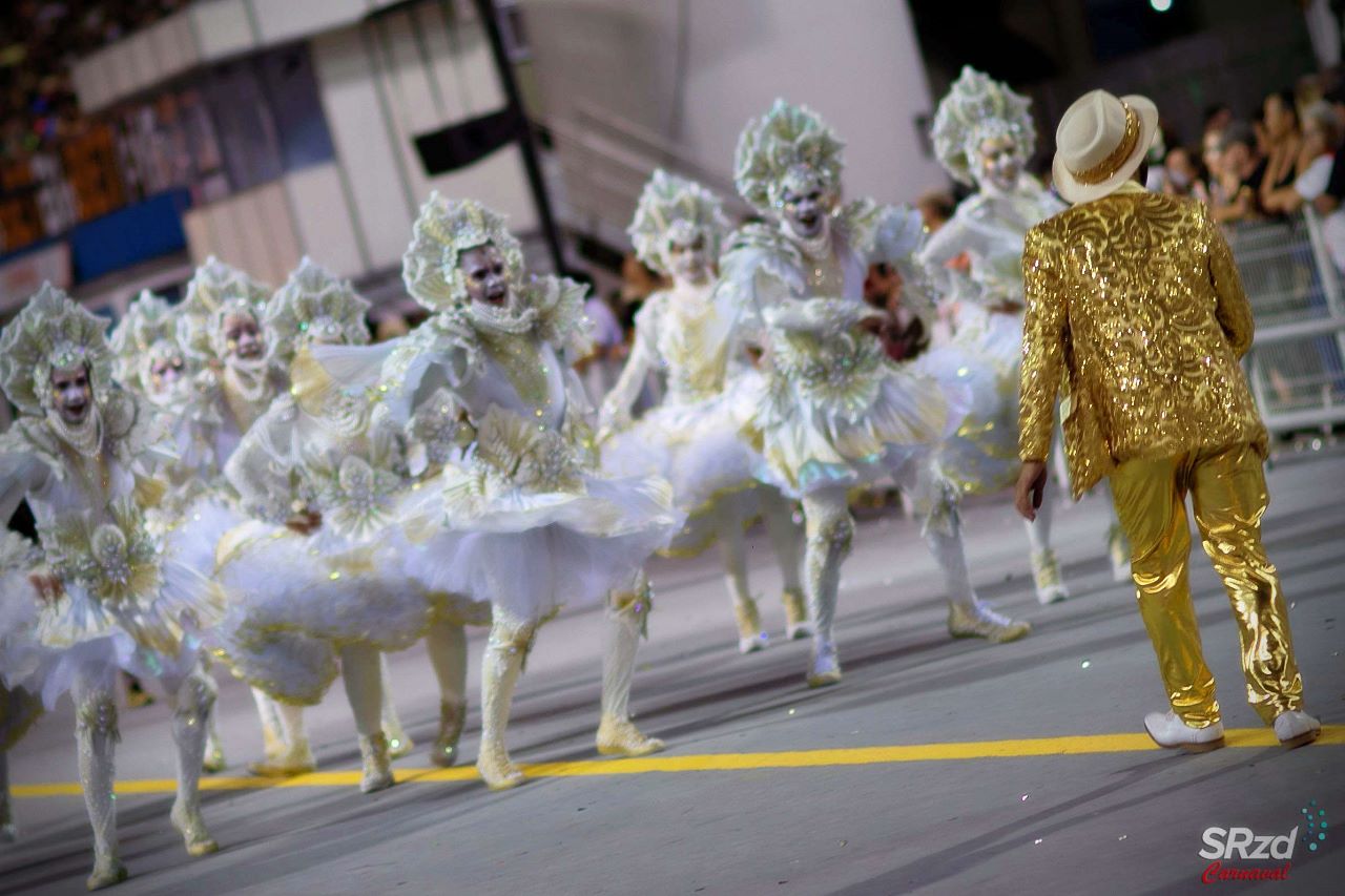 Dragões da Real no desfile das campeãs 2023. Foto: Fausto D'Império/SRzd