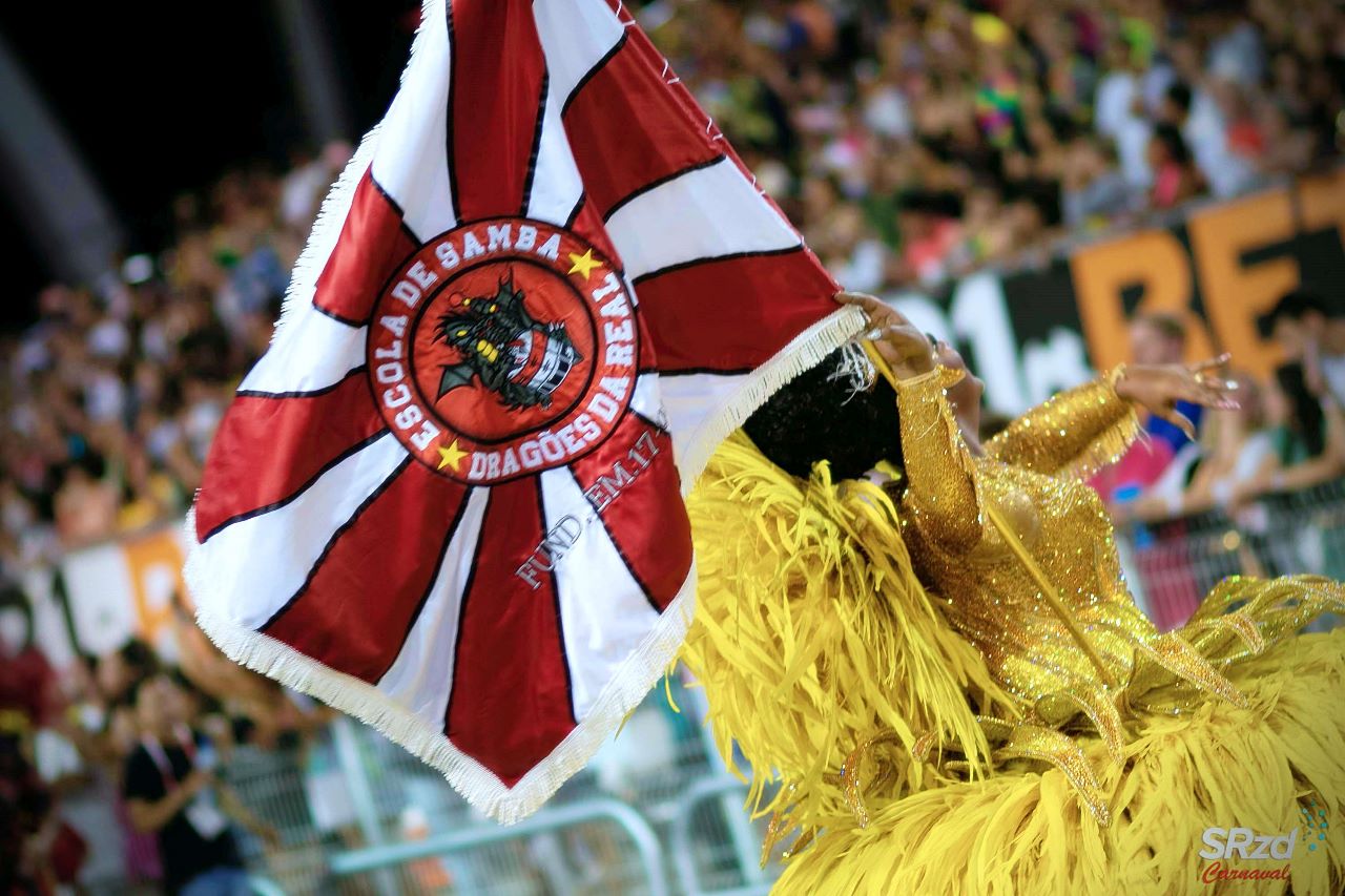 Dragões da Real no desfile das campeãs 2023. Foto: Fausto D'Império/SRzd