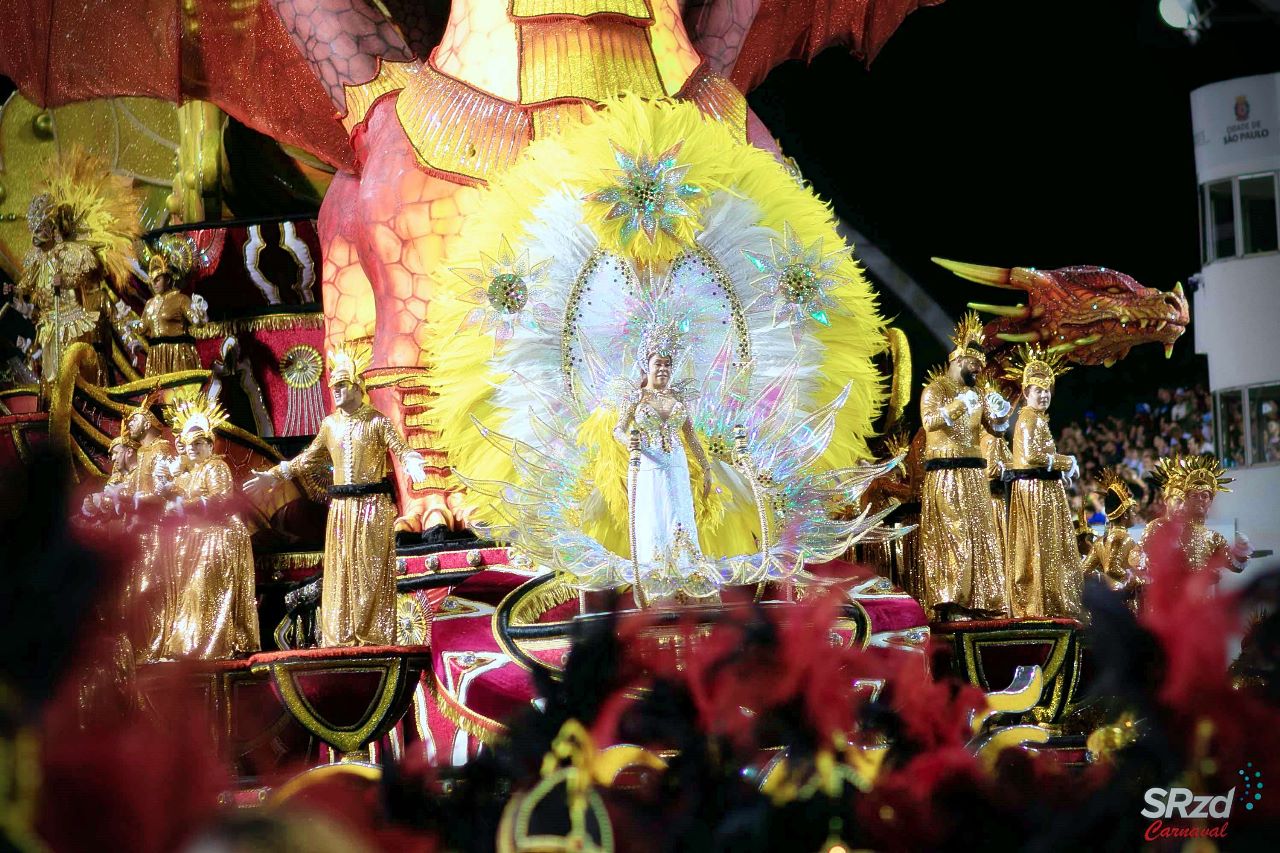 Dragões da Real no desfile das campeãs 2023. Foto: Fausto D'Império/SRzd