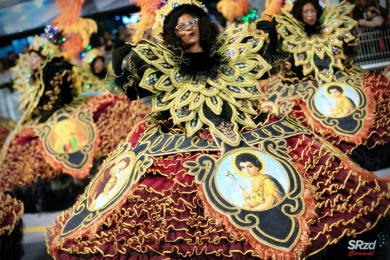 Dragões da Real no desfile das campeãs 2023. Foto: Fausto D'Império/SRzd