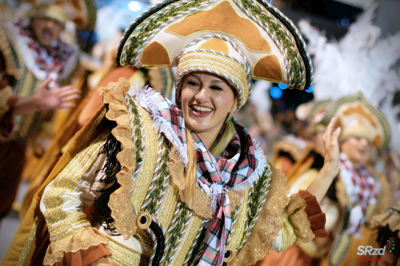 Dragões da Real no desfile das campeãs 2023. Foto: Fausto D'Império/SRzd