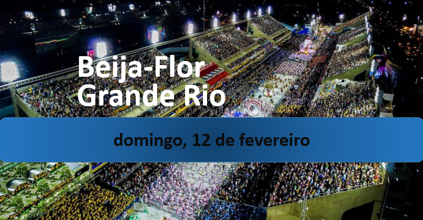 Fim. Beija-Flor e atual campeã, Grande Rio, encerram temporada de ensaios