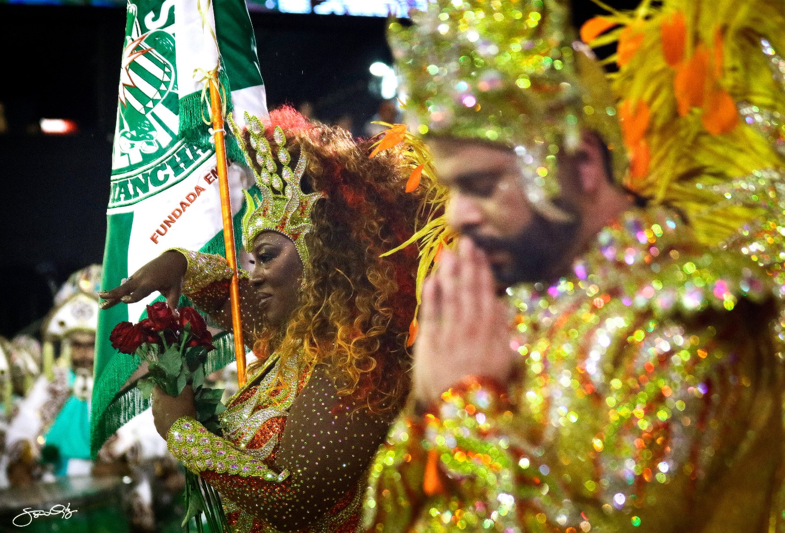 Casal da Mancha Verde lembra bailado na chuva e avalia futuro da parceria