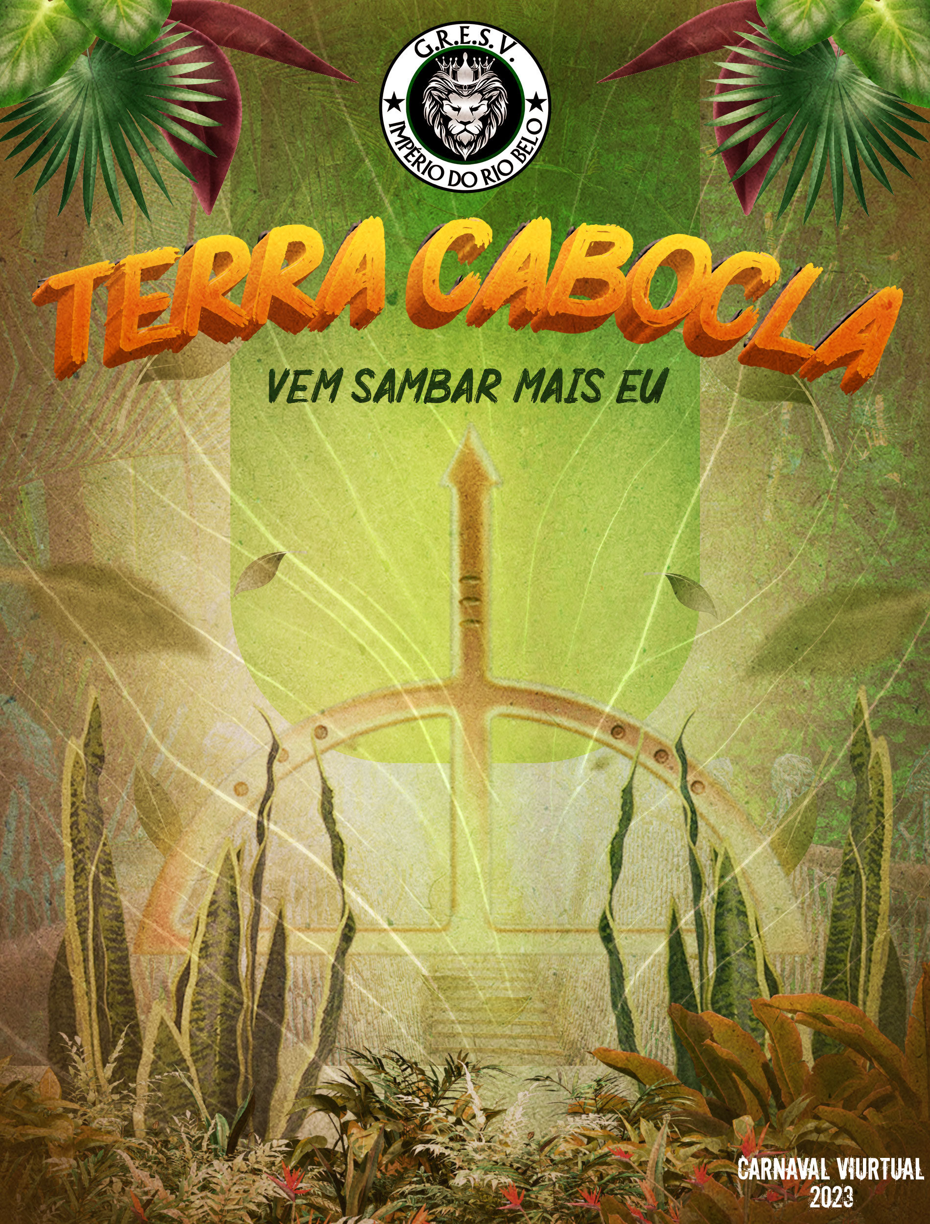Império do Rio Belo apresentará a Terra Cabocla no Carnaval Virtual 2023