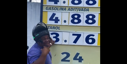 VÍDEO: Cidadão celebra queda no preço da gasolina: ‘Obrigado, Lula’