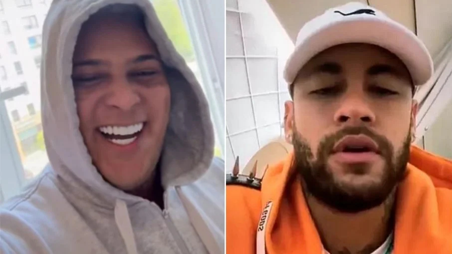 Pais de menina, MC Ryan e Neymar trocam mensagens: ‘Tamo fudido’