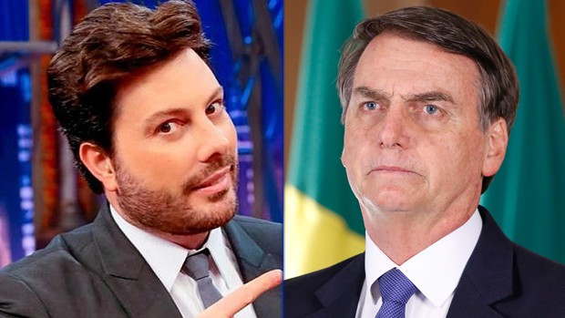 Danilo Gentili zomba de Bolsonaro após suposto caso gay do filho