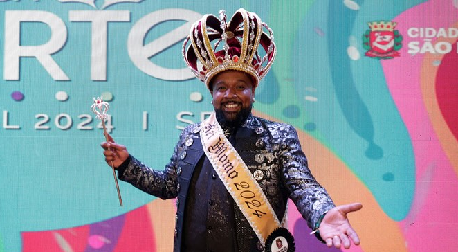 Rei Momo do Carnaval de São Paulo 2024 revela diferencial para vencer concurso