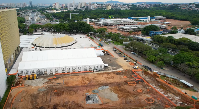 VÍDEO: Presidente da SPTuris mostra obras de modernização do Anhembi