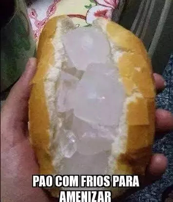 Meme calor. Foto: Reprodução/Redes sociais