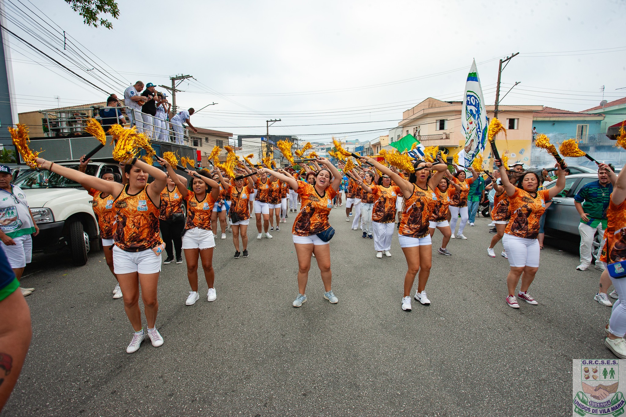 Ensaio de Rua da Vila Maria. Foto: Divulgação/UVM