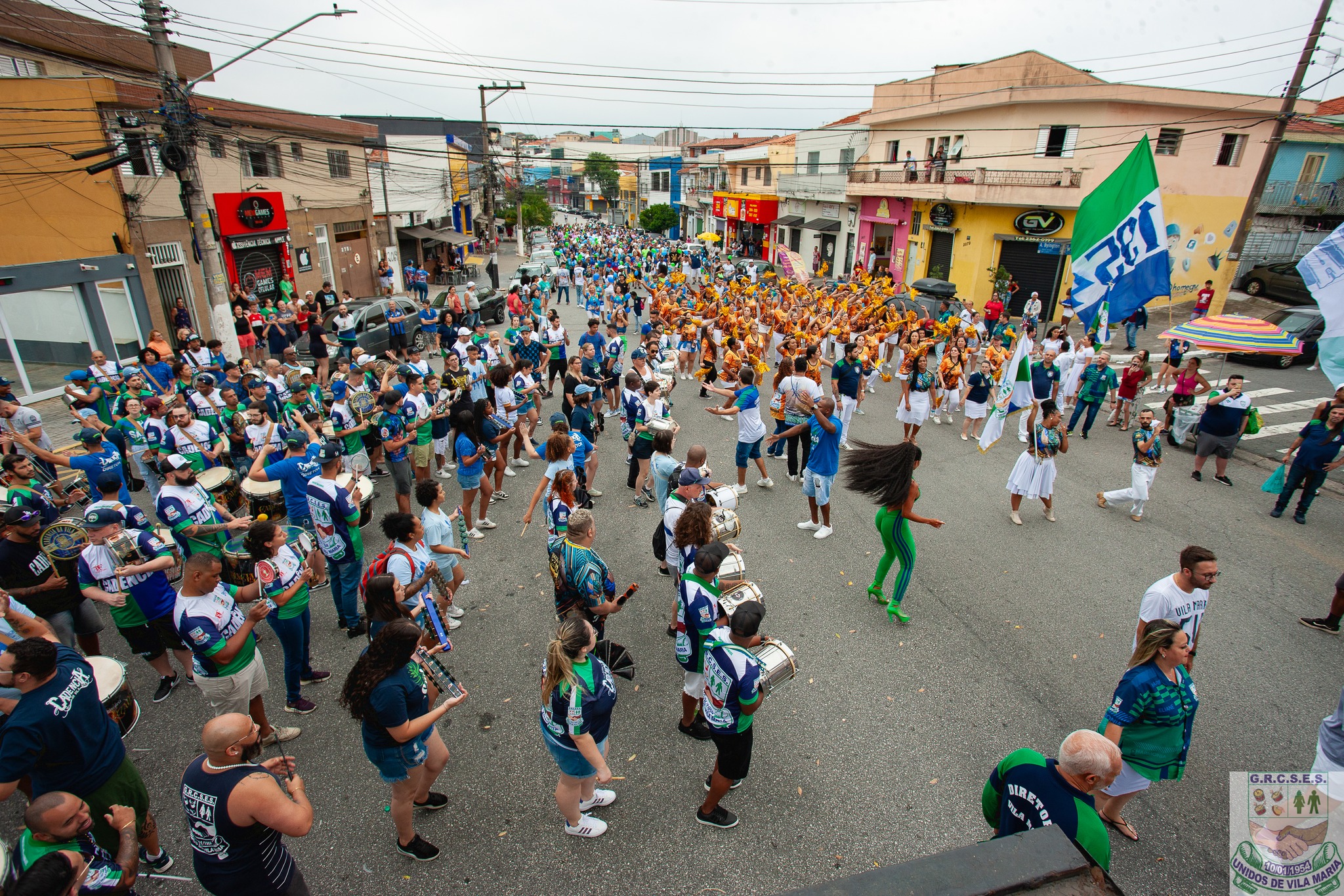 Ensaio de Rua da Vila Maria. Foto: Divulgação/UVM