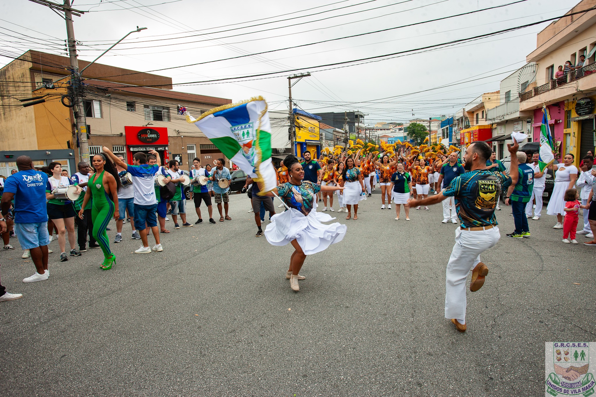 Ensaio de Rua da Vila Maria. Foto: Divulgação/UVM