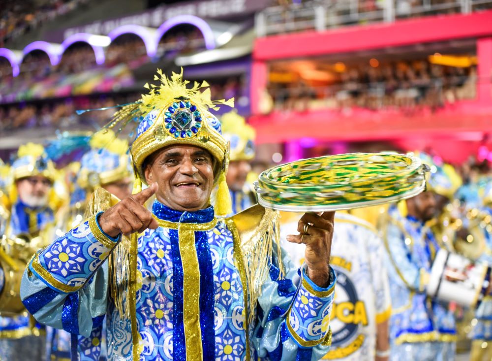 Desfile da Unidos da Tijuca 2024. Foto: SRzd/Juliana Dias