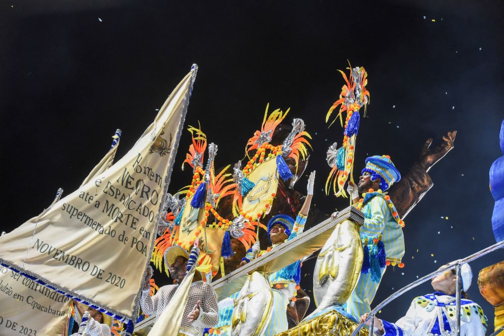 Desfile do Paraíso do Tuiuti 2024. Foto: SRzd/Juliana Dias