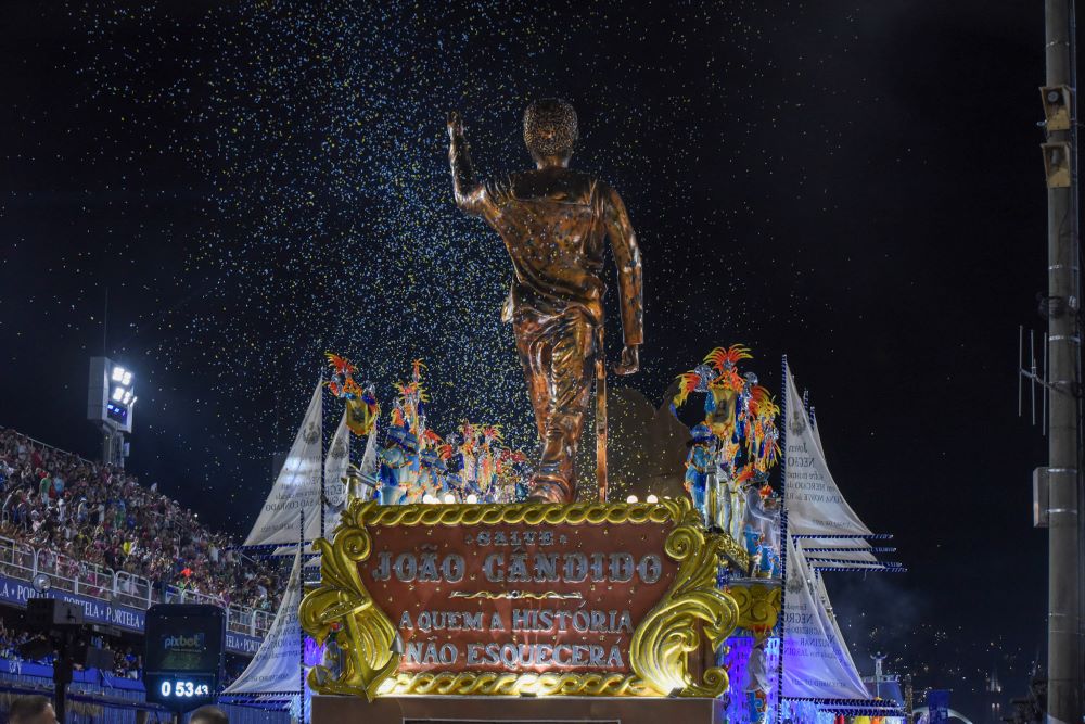 Desfile do Paraíso do Tuiuti 2024. Foto: SRzd/Juliana Dias