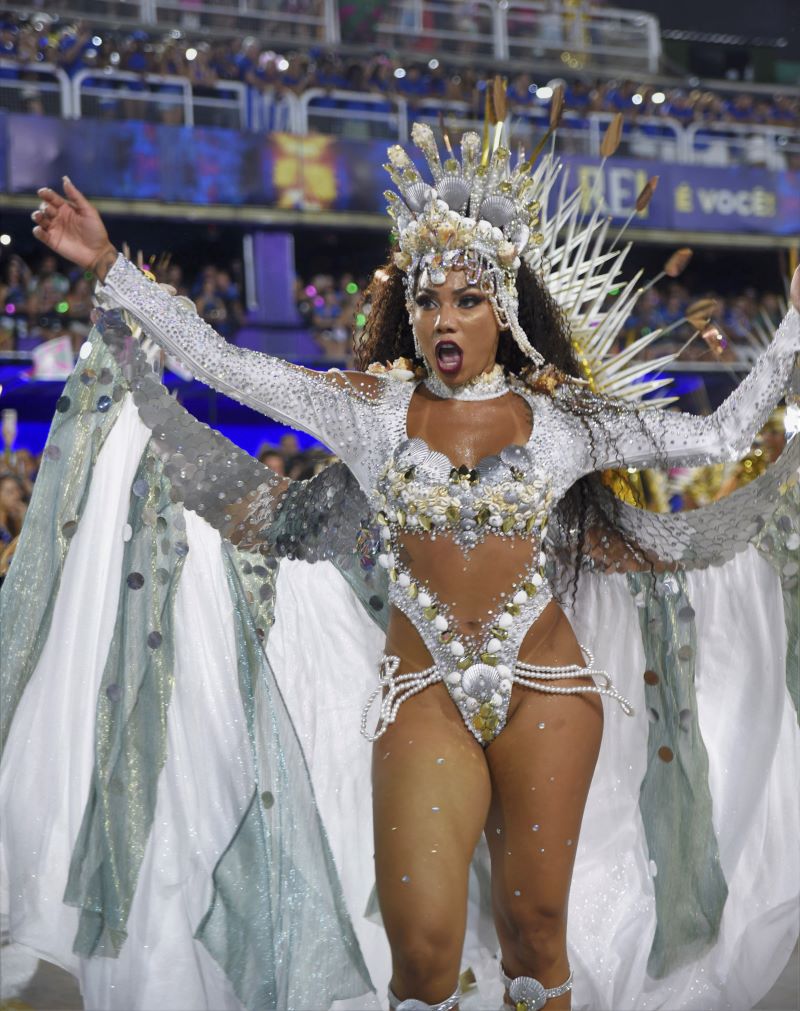 Desfile da Mangueira 2024. Foto: SRzd/Leandro Milton