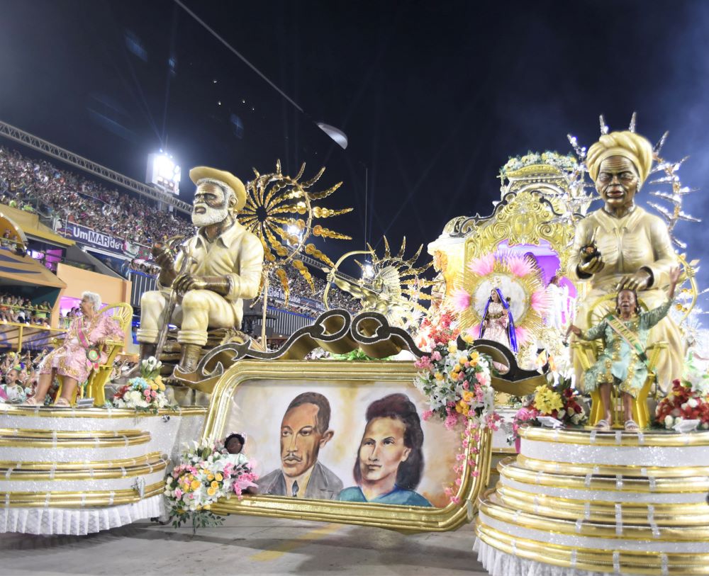 Desfile da Mangueira 2024. Foto: SRzd/Leandro Milton