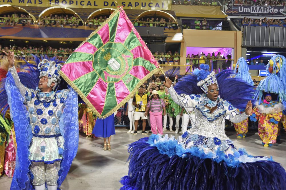 Desfile da Mangueira 2024. Foto: SRzd/Leandro Milton