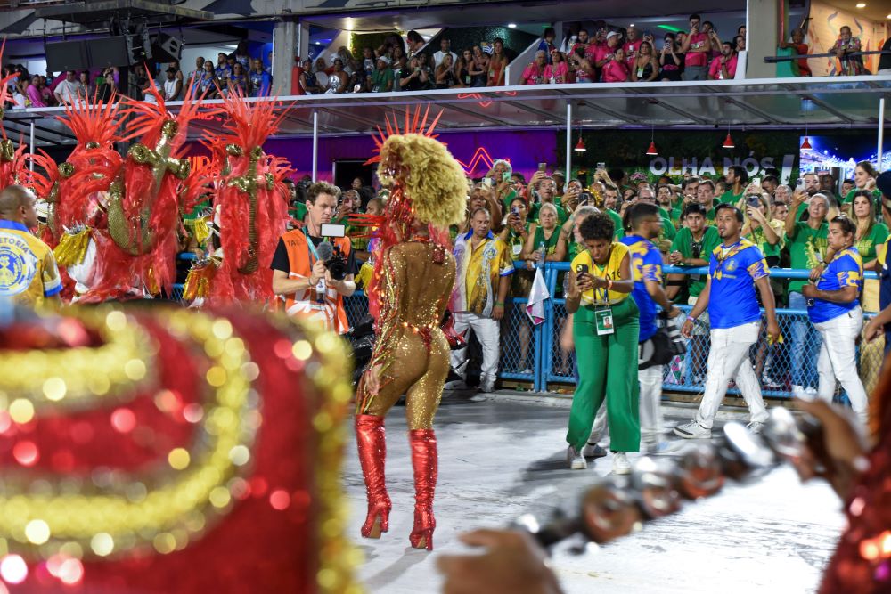 Desfile do Paraíso do Tuiuti 2024. Foto: SRzd/Juliana Dias