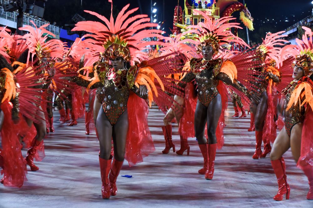 Desfile do Paraíso do Tuiuti 2024. Foto: SRzd/Juliana Dias