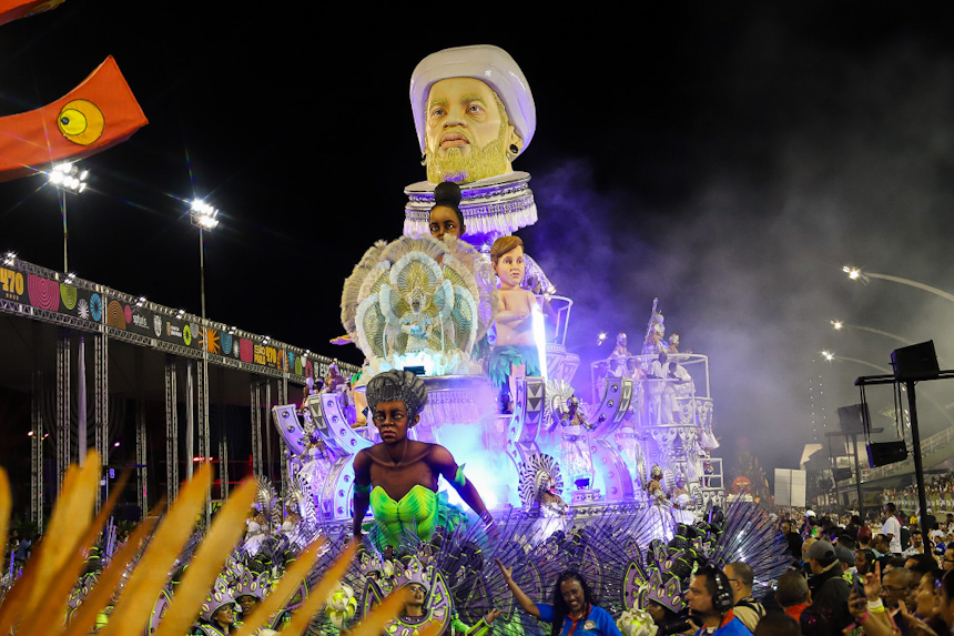 Desfile 2024 da Estrela do Terceiro Milênio. Foto: Cesar R. Santos/SRzd