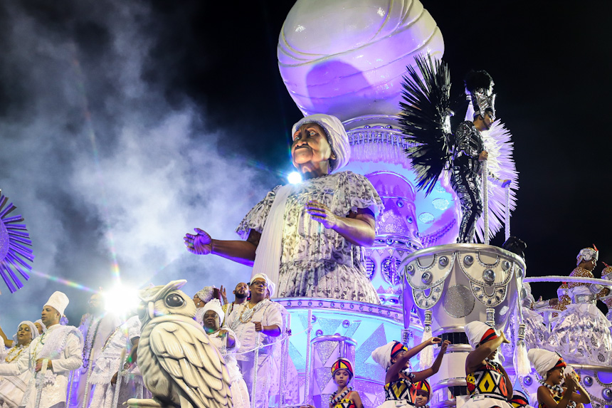 Desfile 2024 da Estrela do Terceiro Milênio. Foto: Cesar R. Santos/SRzd