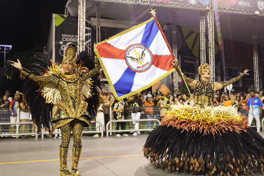 Desfile 2024 da Estrela do Terceiro Milênio. Foto: Cesar R. Santos/SRzd