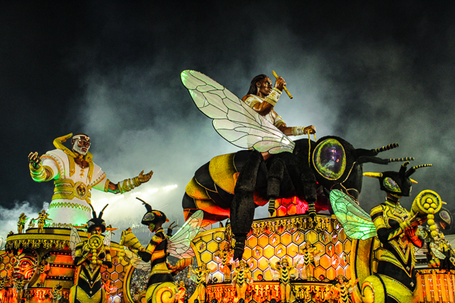 Desfile 2024 Mancha Verde. Foto: André Luis de Souza/SRzd