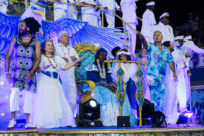 Desfile 2024 Nenê de Vila Matilde. Foto: André Luis de Souza/SRzd