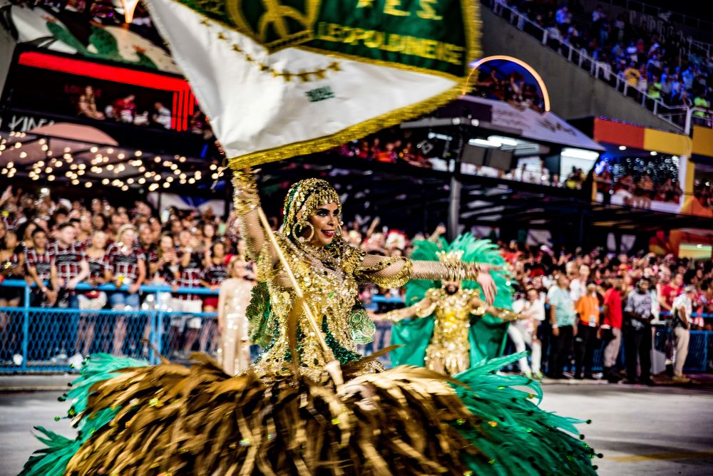 Desfile da Imperatriz Leopoldinense 2024. Foto: SRzd/Leandro Milton