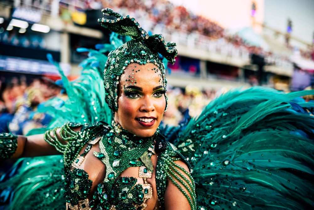 Desfile da Imperatriz Leopoldinense 2024. Foto: SRzd/Leandro Milton